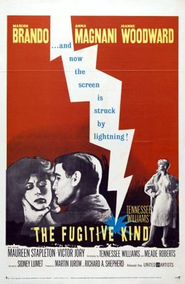 The Fugitive Kind movie poster (1959) wood print