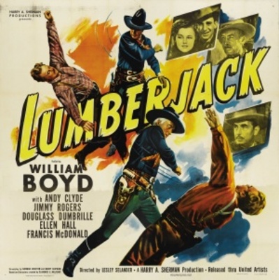 Lumberjack movie poster (1944) pillow