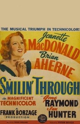 Smilin' Through movie poster (1941) pillow