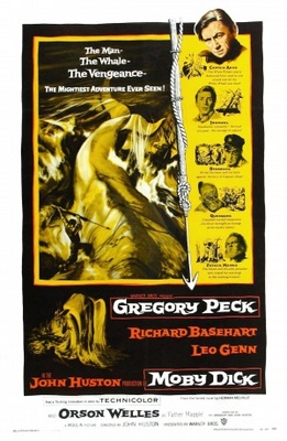 Moby Dick movie poster (1956) tote bag