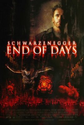 End Of Days movie poster (1999) wood print
