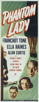 Phantom Lady movie poster (1944) mouse pad