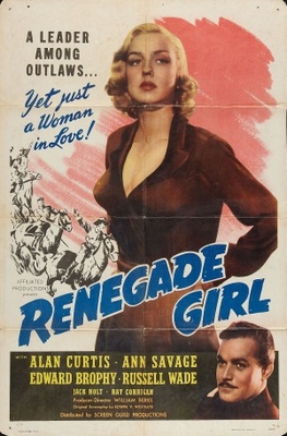 Renegade Girl movie poster (1946) mouse pad