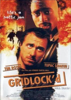 Gridlock'd movie poster (1997) wood print