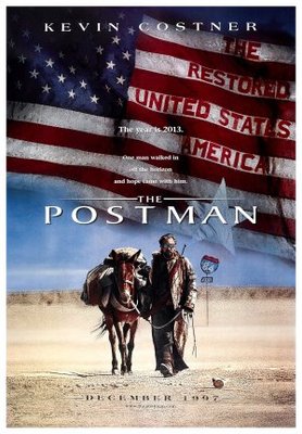 The Postman movie poster (1997) metal framed poster