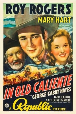 In Old Caliente movie poster (1939) wooden framed poster