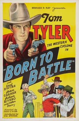 Born to Battle movie poster (1935) wooden framed poster