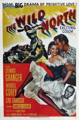 The Wild North movie poster (1952) canvas poster