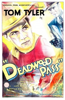 Deadwood Pass movie poster (1933) metal framed poster