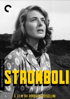 Stromboli movie poster (1950) wooden framed poster