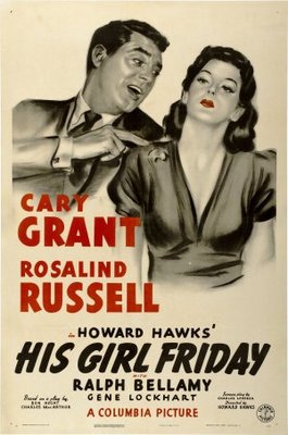 His Girl Friday movie poster (1940) Mouse Pad MOV_90aca895
