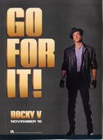 Rocky V movie poster (1990) t-shirt #671521