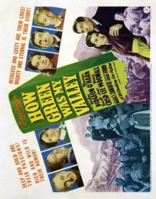 How Green Was My Valley movie poster (1941) canvas poster