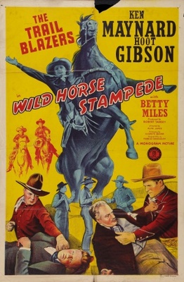 Wild Horse Stampede movie poster (1943) t-shirt