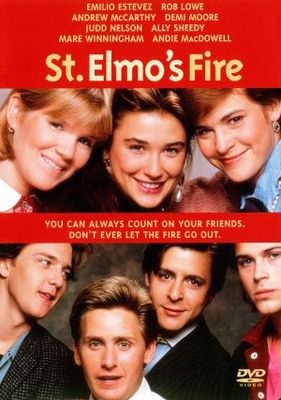 St. Elmo's Fire movie poster (1985) pillow
