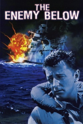 The Enemy Below movie poster (1957) Stickers MOV_90da669c
