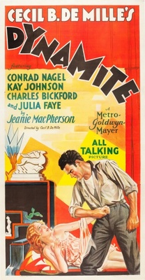 Dynamite movie poster (1929) pillow