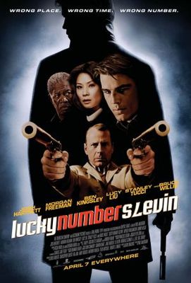 Lucky Number Slevin movie poster (2006) metal framed poster