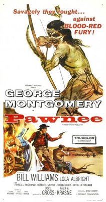 Pawnee movie poster (1957) mug