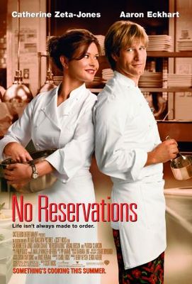 No Reservations movie poster (2007) wood print