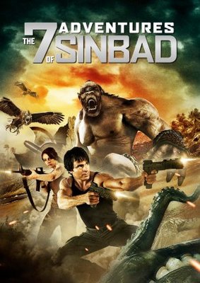 The 7 Adventures of Sinbad movie poster (2010) wooden framed poster