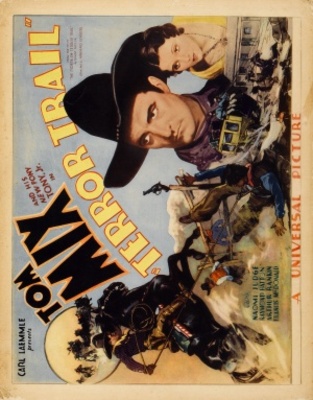 Terror Trail movie poster (1933) canvas poster