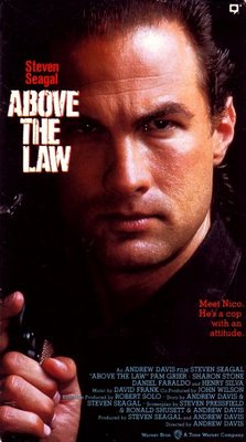Above The Law movie poster (1988) canvas poster