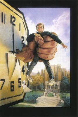 Three O'Clock High movie poster (1987) poster with hanger