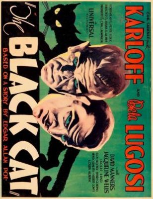 The Black Cat movie poster (1934) Stickers MOV_913246d4