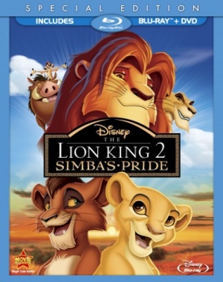 The Lion King II: Simba's Pride movie poster (1998) metal framed poster