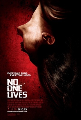 No One Lives movie poster (2012) poster with hanger