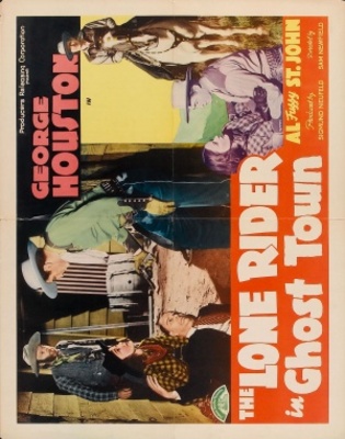 The Lone Rider in Ghost Town movie poster (1941) poster with hanger
