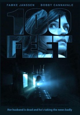 100 Feet movie poster (2008) pillow