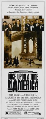 Once Upon a Time in America movie poster (1984) metal framed poster