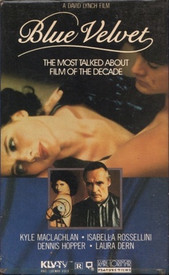 Blue Velvet movie poster (1986) metal framed poster