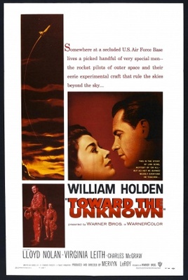 Toward the Unknown movie poster (1956) canvas poster