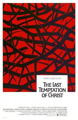 The Last Temptation of Christ movie poster (1988) tote bag