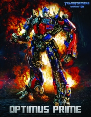 Transformers: The Ride - 3D movie poster (2011) metal framed poster