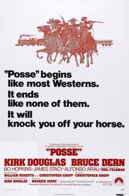Posse movie poster (1975) t-shirt