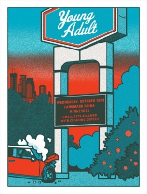 Young Adult movie poster (2011) wood print