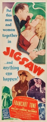 Jigsaw movie poster (1949) t-shirt