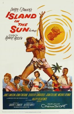 Island in the Sun movie poster (1957) wood print