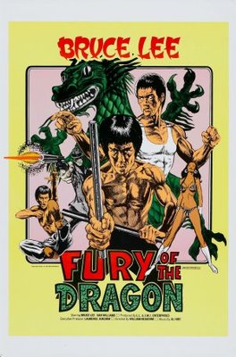 Fury Of The Dragon movie poster (1976) sweatshirt