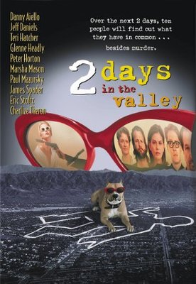 2 Days in the Valley movie poster (1996) poster with hanger