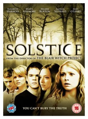 Solstice movie poster (2007) wood print