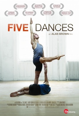Five Dances movie poster (2012) canvas poster