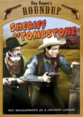 Sheriff of Tombstone movie poster (1941) wooden framed poster