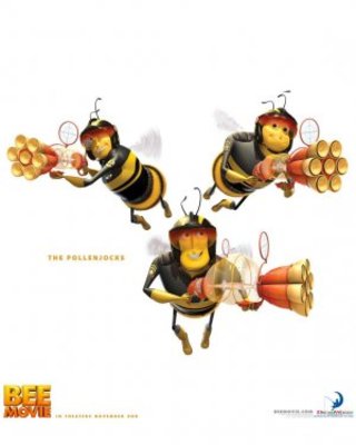 Bee Movie movie poster (2007) Stickers MOV_91f1c2c4