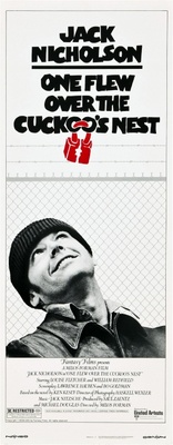 One Flew Over the Cuckoo's Nest movie poster (1975) Stickers MOV_91f99511