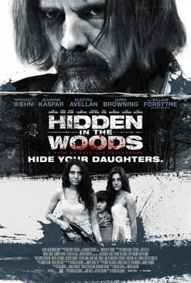 Hidden in the Woods movie poster (2014) pillow